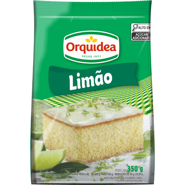 BOLO ORQUIDEA LIMAO 350G