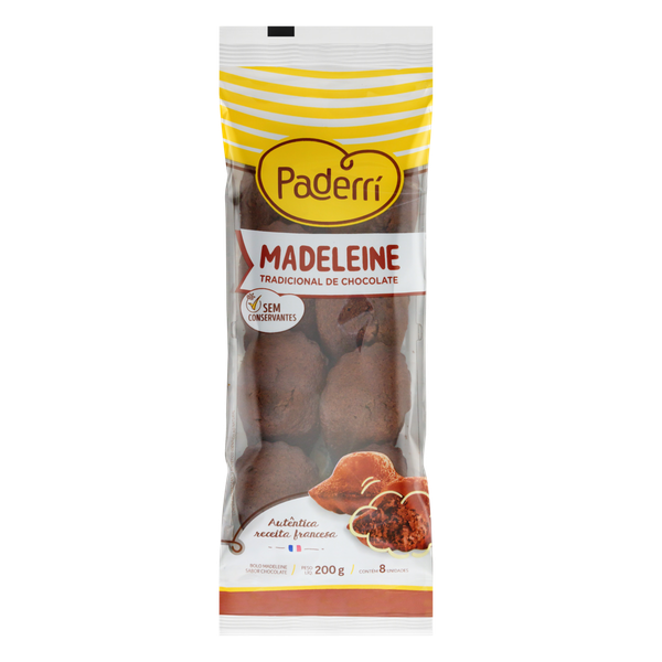 BOLO PADERRI 200G MADELEINE C