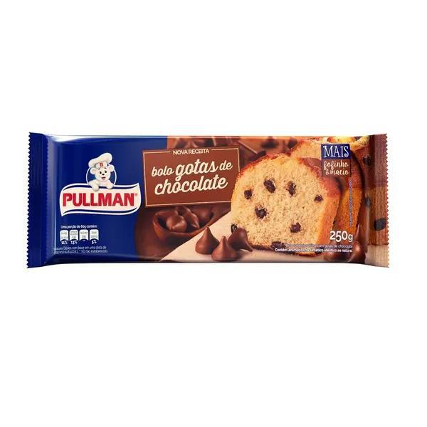BOLO PULLMAN GOTAS CHOC 250G