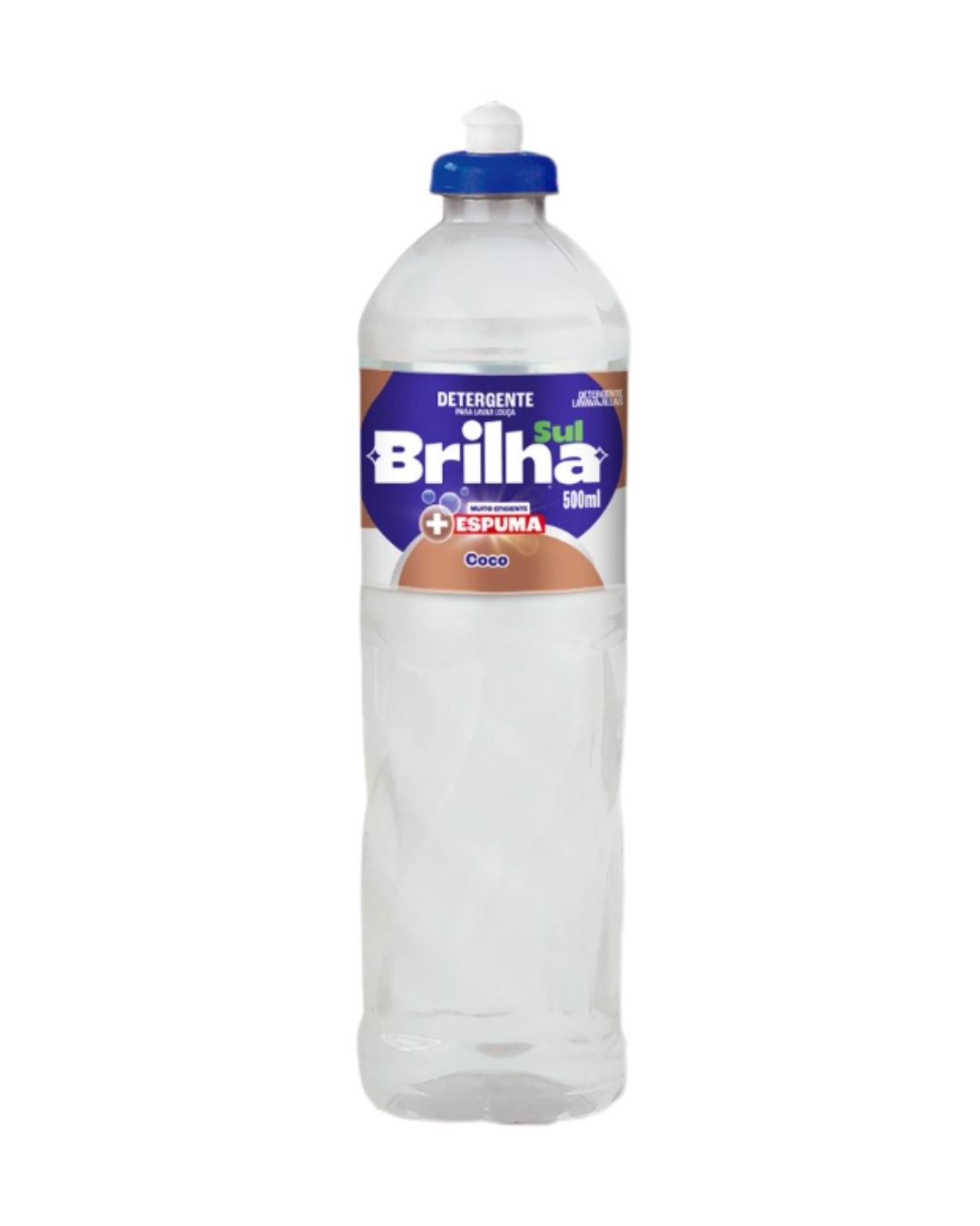 DETERG  BRILHA SUL COCO 500ML
