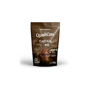 CACAU PO 100% QUALICAU 200G