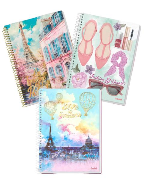 CADERNO CD CREDEAL BELLA  80FLS