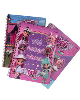 CADERNO CD CREDEAL BFF CERT 80FL