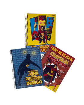 CADERNO CD CREDEAL CHAPOLIN LIGHT 80FL