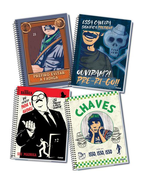 CADERNO CD CREDEAL CHAVES CERT. 80FLS