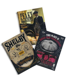 CADERNO CD CREDEAL PEAKY BLINDERS 80FL
