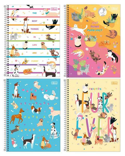 CADERNO CD TILIBRA HUG ME FEM ADESIVO 80