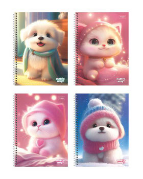 CADERNO CD TROPPO M.AMIGO 80F