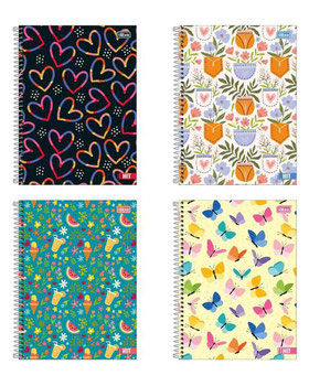 CADERNO TILIBRA HIT FEMININO1M 80FLS