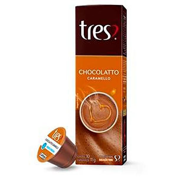 CAFE 3 CORACOES CHOCO/CARAMELO 11G C/10
