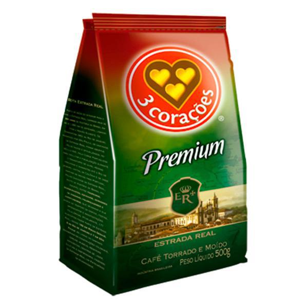 CAFE 3 CORACOES  ESTRELA REAL PREM 5S 500G
