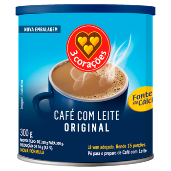 CAFE CLEITE 3 CORACOES LT 300