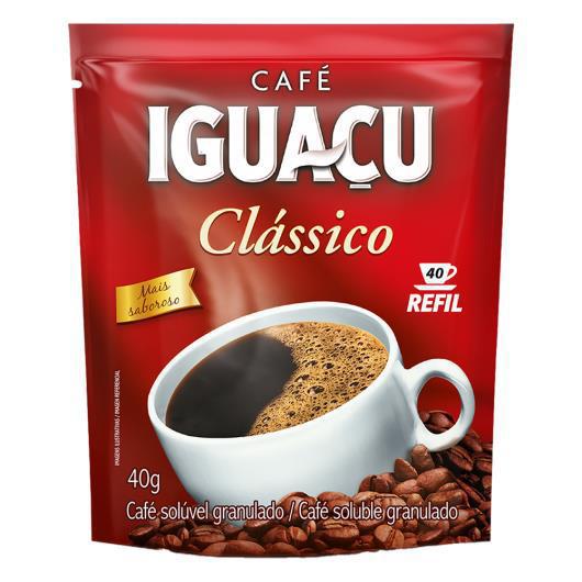 CAFE SOLUVEL IGUACU GRANULADO CLASSICO REFIL 40G