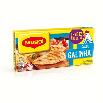 CALDO MAGGI GALINHA 114G LV12PG10