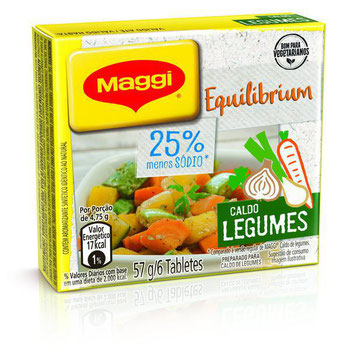 CALDO MAGGI LEGUMES MENOS SODIO 57G