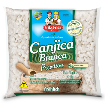 CANJICA BRANCA FRITZ FRIDA 400G