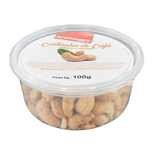 CASTANHA CAJU TOR/SALG EURO 100G