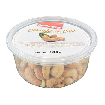 CASTANHA CAJU TOR/SALG EURO 100G