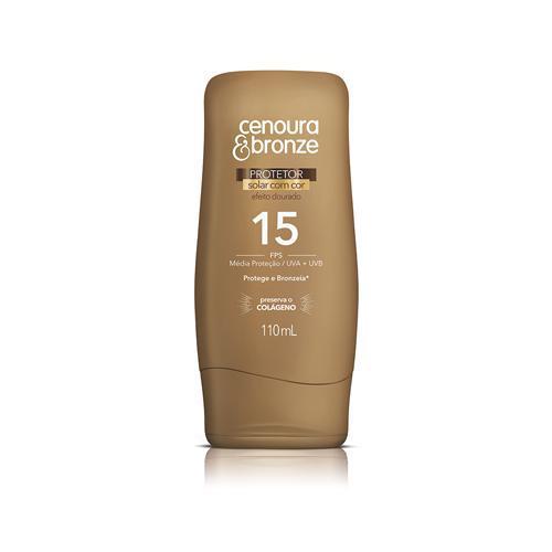 CENOURA E BRONZE FPS15 EF DOURADO 110ML