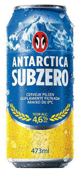 CERVEJA ANTARCTICA SUB ZERO 473ML