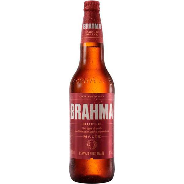 CERVEJA BRAHMA DUPLO MALTE  600ML
