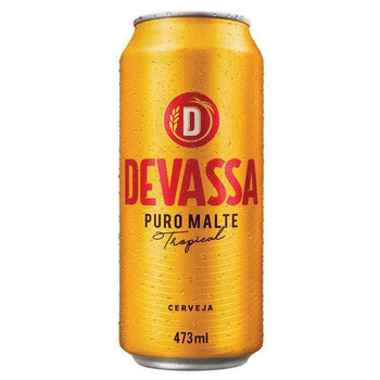 CERVEJA DEVASSA LAGER 473ML