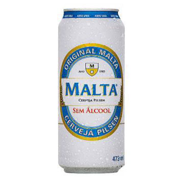 CERVEJA MALTA PILSEN S/ ALCOOL 473ML