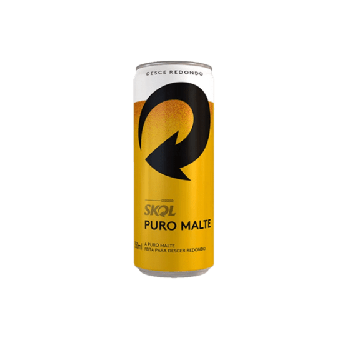 CERVEJA SKOL PURO MALTE 350ML