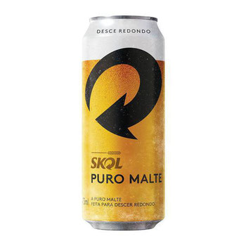 CERVEJA SKOL PURO MALTE 473ML