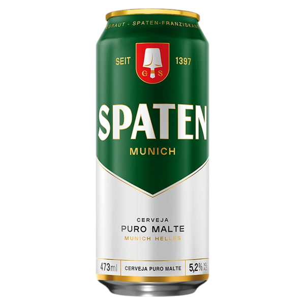 CERVEJA SPATEN LT 473ML