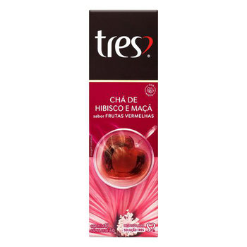 CHA 3 CORACOES CAPSULA HIBISCO E MACA 10UN