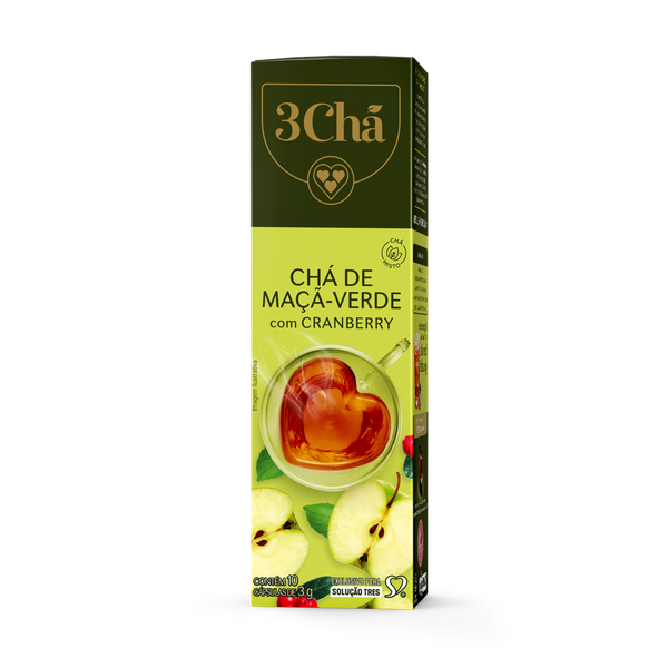 CHA 3CORACOES CAPSULA HIBISCO E MACA 10UN