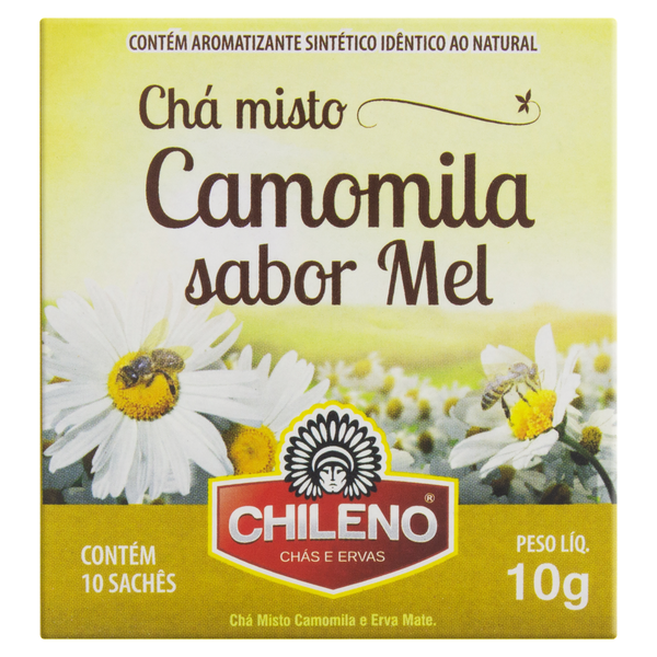 CHA CHILENO MISTO CAMOMILA/MEL 10G P.U