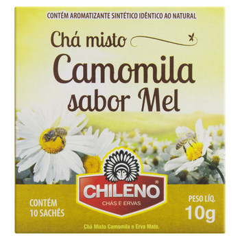 CHA CHILENO MISTO CAMOMILA/MEL 10G P.U