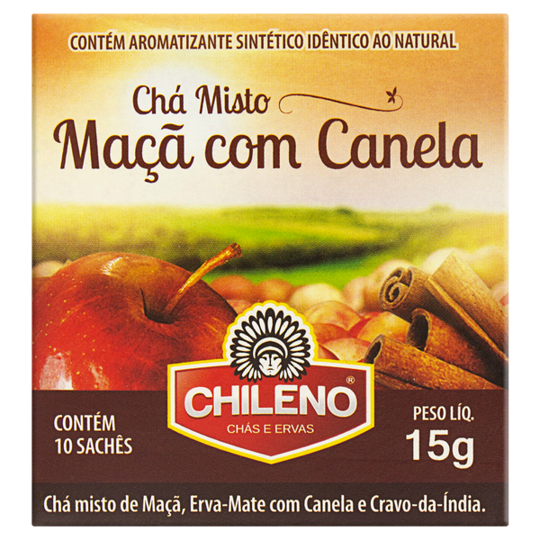 CHA CHILENO MISTO MACA/CANELA 15G P.U