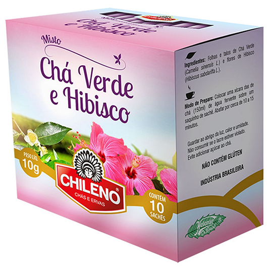 CHA CHILENO VERDE/HIBISCU P U 10G