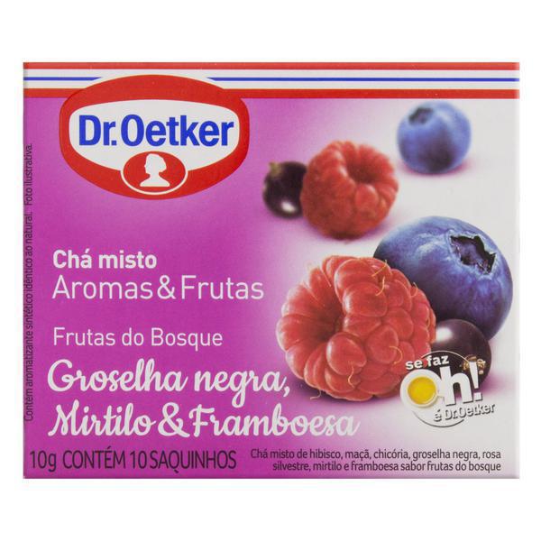 CHA DR OETKER FRUTAS DO BOSQUE 10G