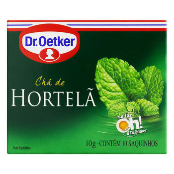 CHA DR OETKER HORTELA 10G
