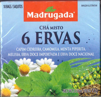 CHA MADRUGADA 6 ERVAS 10G