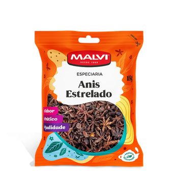 CHA MALVI ANIS ESTRELADO 15G
