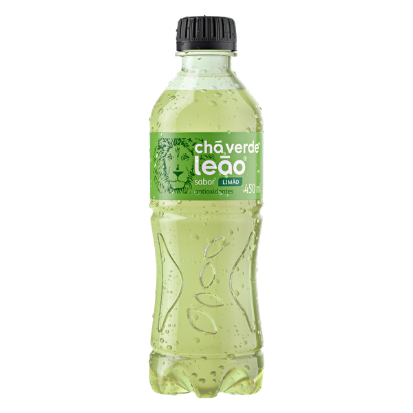 CHA VERDE LEAO LIMAO ZERO 450ML