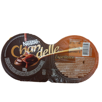 CHANDELLE CHOC MEIO AMARGO/CARAMELO 180G C/2