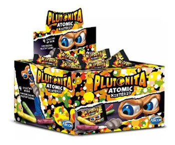 CHICLE PLUTONINA ATOMIC MISTERIO C/4
