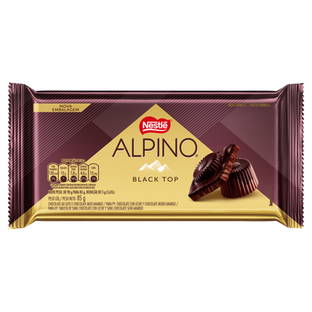 CHOC ALPINO BLACK TOP NESTLE 85G