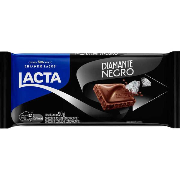 CHOC LACTA DIAMANTE NEGRO 90G