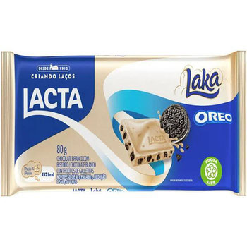 CHOC LACTA LAKA OREO  80G