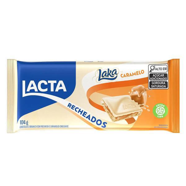 CHOC LACTA LAKA RECH CARAMEL 104G