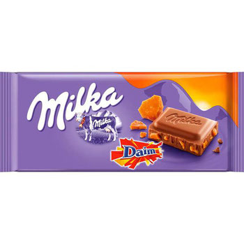 CHOC MILKA AO LEITE DAIM 100G