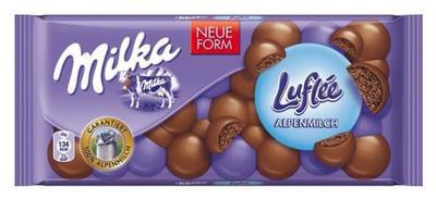 CHOC MILKA AO LEITE LUFLEE 100G