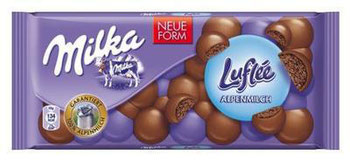 CHOC MILKA AO LEITE LUFLEE 100G